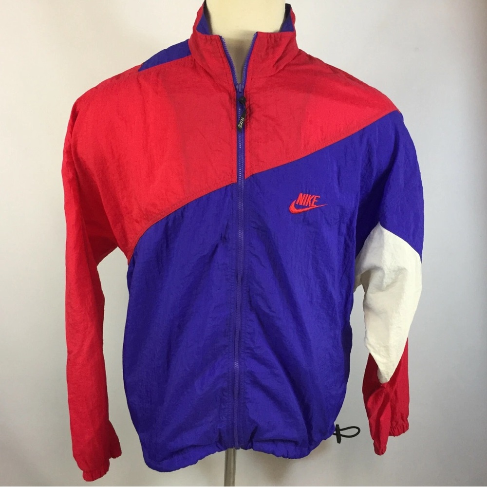 Vintage 90's Nike Color Block Windbreaker Jacket